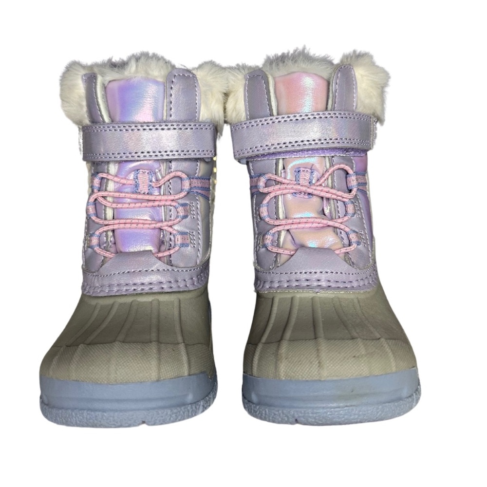 Adorable New Toddler girl Stride Rite winter snow boots